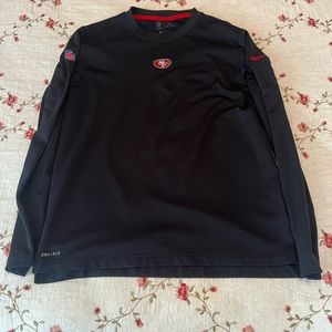 49ers nike Dri fit shirt sz medium